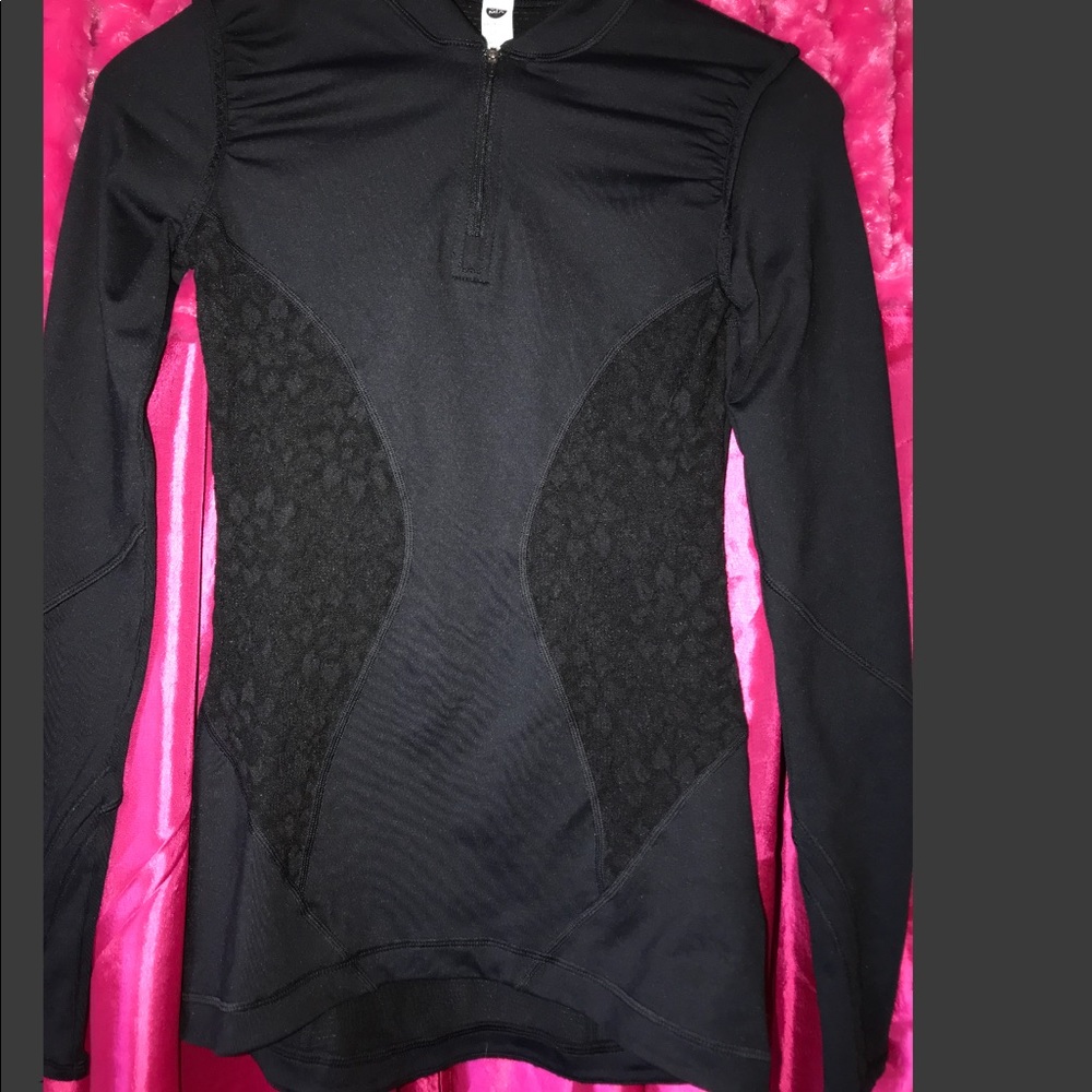 Fitted long sleeve top/jacket